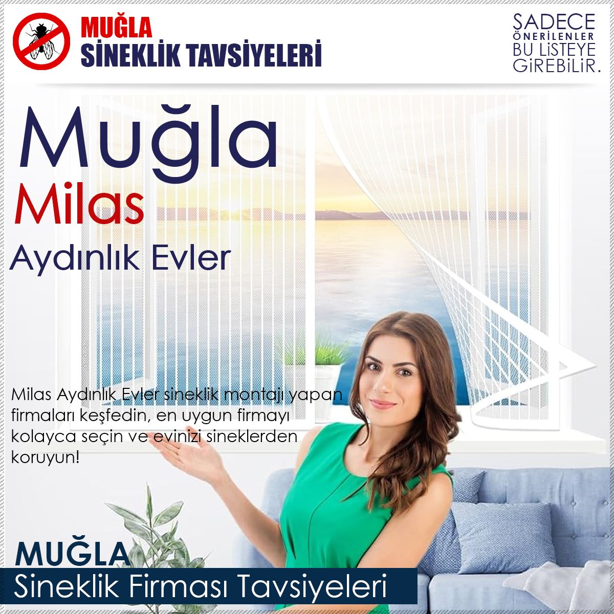 Aydınlık Evler Sineklik Firması Tavsiyeleri