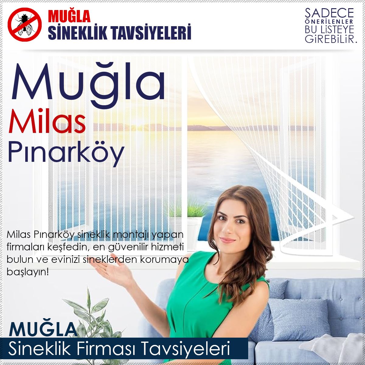 Pınarköy Sineklik Firması Tavsiyeleri